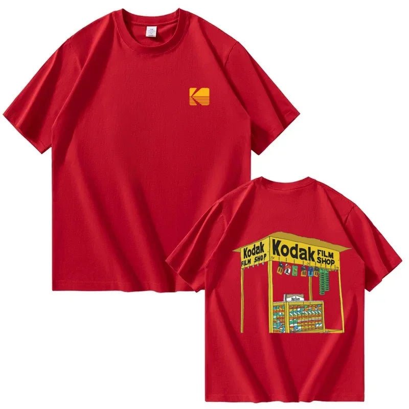 Nouveau T-shirt d'été pour homme Kodak 2026 — 100 % coton pur, imprimé, respirant, décontracté, confortable et tendance - FATAONNouveau T-shirt d'été pour homme Kodak 2026 — 100 % coton pur, imprimé, respirant, décontracté, confortable et tendanceMode HommeFATAON