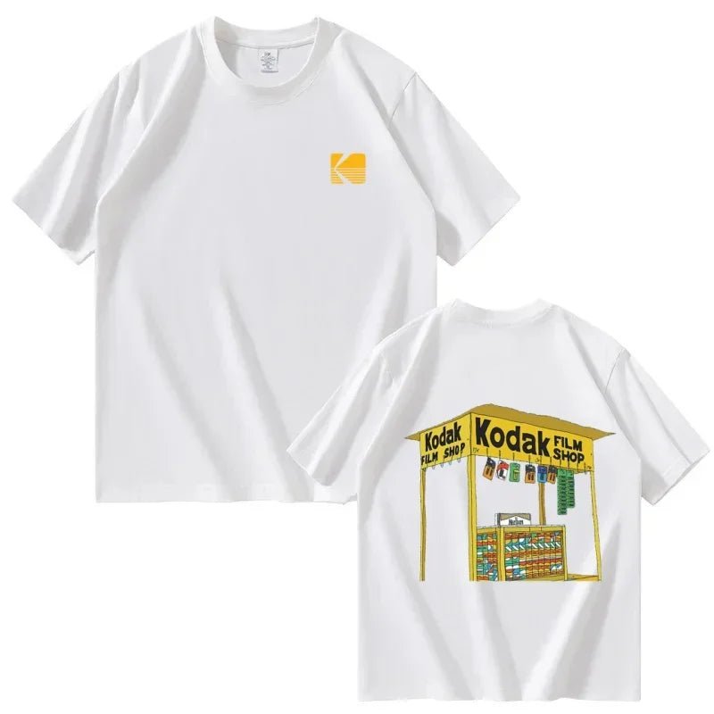 Nouveau T-shirt d'été pour homme Kodak 2026 — 100 % coton pur, imprimé, respirant, décontracté, confortable et tendance - FATAONNouveau T-shirt d'été pour homme Kodak 2026 — 100 % coton pur, imprimé, respirant, décontracté, confortable et tendanceMode HommeFATAON