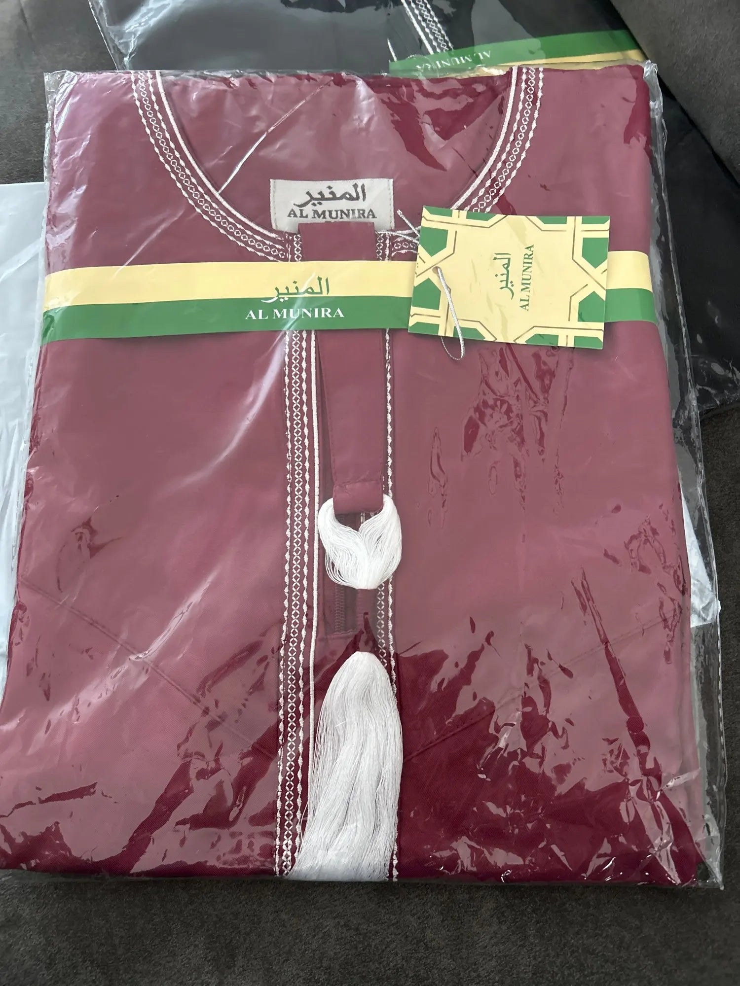 Nouveaux hommes musulmans à manches longues Robe pull Abaya Daffah Jubba Thobe Pakistan saoudien arabe caftan Islam vêtements Robe de prière Afghan - FATAONNouveaux hommes musulmans à manches longues Robe pull Abaya Daffah Jubba Thobe Pakistan saoudien arabe caftan Islam vêtements Robe de prière AfghanMode HommeFATAON
