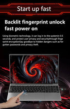 Nouvel Ordinateur Portable 15,6 Pouces Intel 6500Y 32 Go DDR3 512 Go 1 To 2 To SSD Windows 11 Rétroéclairé Lecteur d'Empreintes Digitales Gaming et Bureautique - FATAONNouvel Ordinateur Portable 15,6 Pouces Intel 6500Y 32 Go DDR3 512 Go 1 To 2 To SSD Windows 11 Rétroéclairé Lecteur d'Empreintes Digitales Gaming et BureautiqueProductivité & OrganisationFATAON