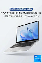 Nouvel ordinateur portable ultra fin 14,1 pouces, 16 Go de RAM, 2 To de SSD, Intel 4405U, PC de jeu, écran 1920*1080, ordinateur de bureau, ordinateur d'étude, PC Windows 11 Pro - FATAONNouvel ordinateur portable ultra fin 14,1 pouces, 16 Go de RAM, 2 To de SSD, Intel 4405U, PC de jeu, écran 1920*1080, ordinateur de bureau, ordinateur d'étude, PC Windows 11 ProProductivité & OrganisationFATAON
