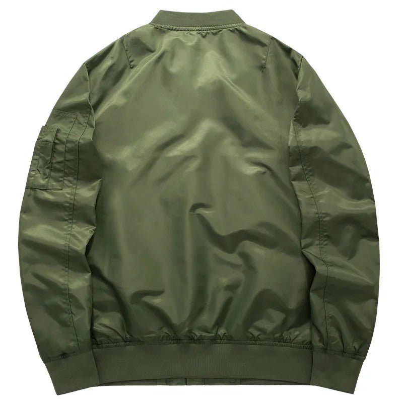 Nouvelle marque hommes veste décontractée grande taille hommes pilote Bomber veste mâle grande taille pardessus Casaco Moletom Masculino - FATAONNouvelle marque hommes veste décontractée grande taille hommes pilote Bomber veste mâle grande taille pardessus Casaco Moletom MasculinoMode HommeFATAON