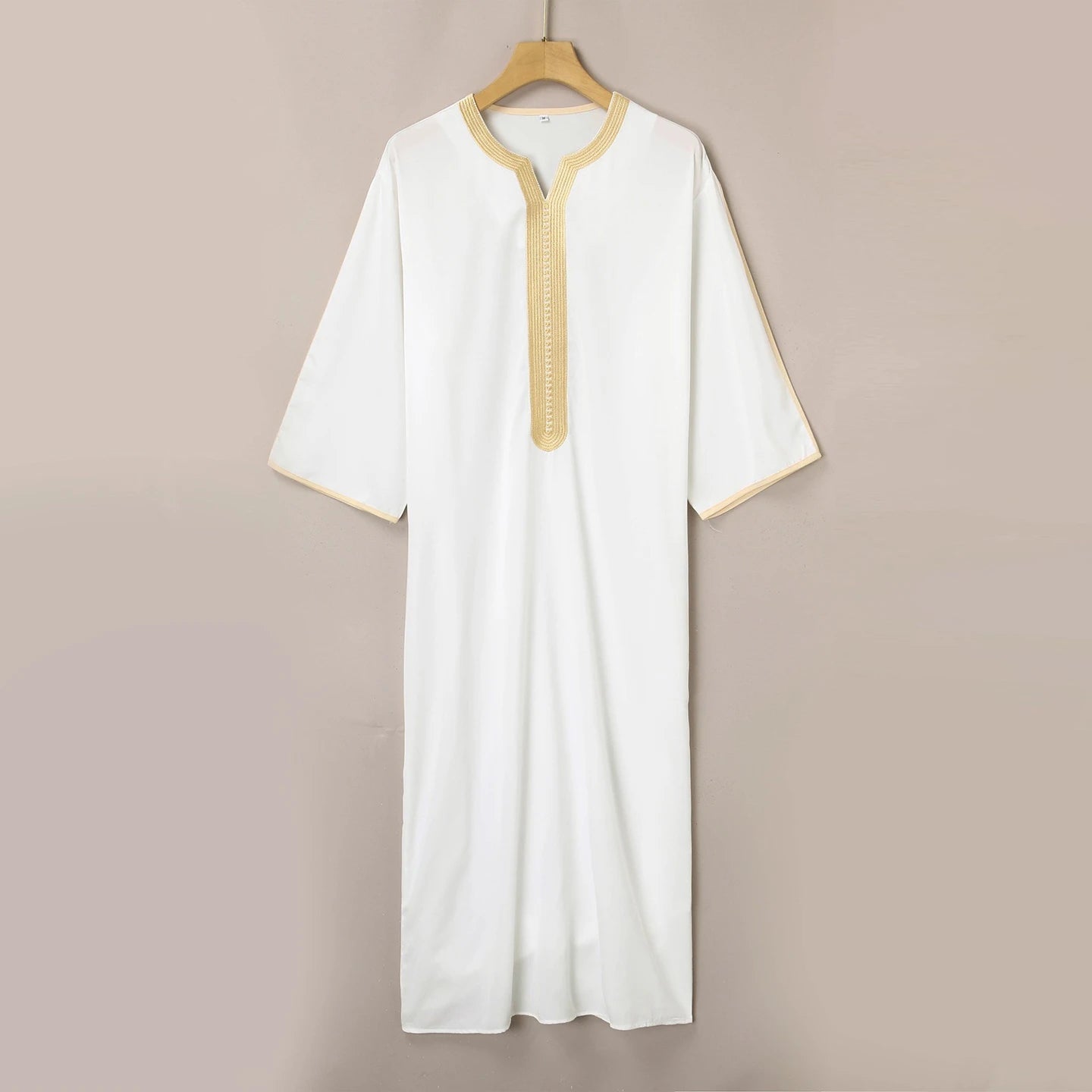 Nouvelle robe islamique musulmane pour hommes, thobe à manches longues, broderie classique, robe de style ethnique arabe, robe décontractée formelle pour hommes, robe de prière - FATAONNouvelle robe islamique musulmane pour hommes, thobe à manches longues, broderie classique, robe de style ethnique arabe, robe décontractée formelle pour hommes, robe de prièreMode HommeFATAON