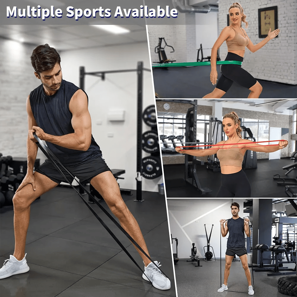 Nouvelles bandes de résistance, bandes d'assistance pour tractions, bandes d'exercice pour hommes ou femmes, fitness à domicile, étirements du corps, musculation - FATAONNouvelles bandes de résistance, bandes d'assistance pour tractions, bandes d'exercice pour hommes ou femmes, fitness à domicile, étirements du corps, musculationFitness & SportFATAON