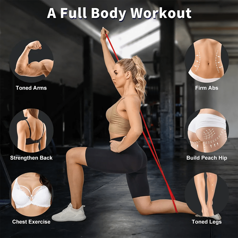Nouvelles bandes de résistance, bandes d'assistance pour tractions, bandes d'exercice pour hommes ou femmes, fitness à domicile, étirements du corps, musculation - FATAONNouvelles bandes de résistance, bandes d'assistance pour tractions, bandes d'exercice pour hommes ou femmes, fitness à domicile, étirements du corps, musculationFitness & SportFATAON