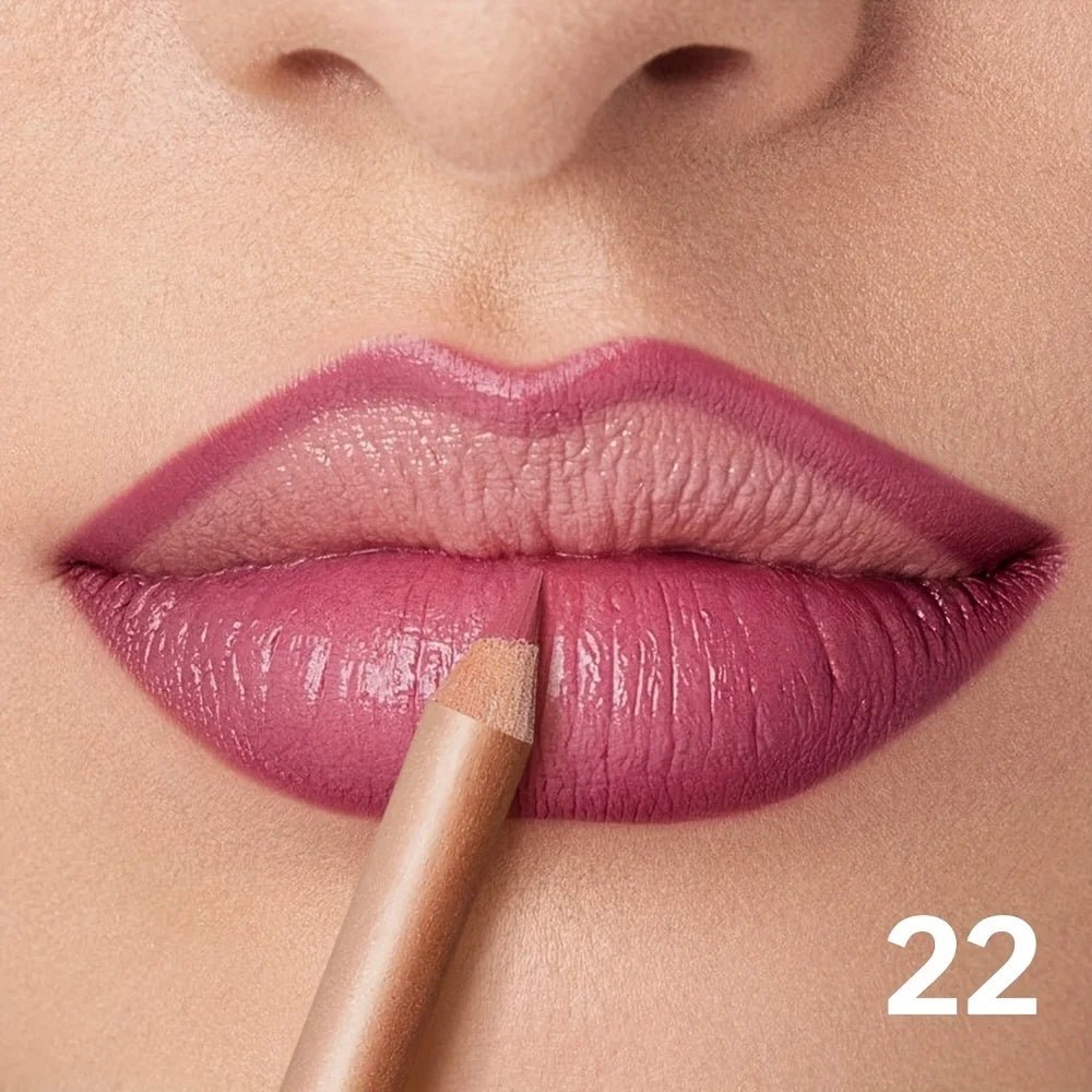 Nude Matte Lip Liner, Waterproof Long Lasting High Pigment Lip Pencil, Smooth Precise Lip Makeup Gift for Women - Fix & GoNude Matte Lip Liner, Waterproof Long Lasting High Pigment Lip Pencil, Smooth Precise Lip Makeup Gift for WomenFix & Go