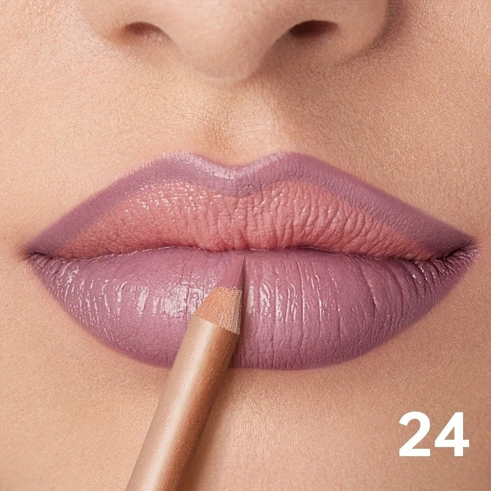 Nude Matte Lip Liner, Waterproof Long Lasting High Pigment Lip Pencil, Smooth Precise Lip Makeup Gift for Women - Fix & GoNude Matte Lip Liner, Waterproof Long Lasting High Pigment Lip Pencil, Smooth Precise Lip Makeup Gift for WomenFix & Go