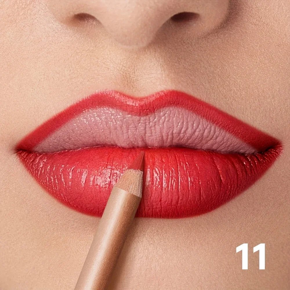 Nude Matte Lip Liner, Waterproof Long Lasting High Pigment Lip Pencil, Smooth Precise Lip Makeup Gift for Women - Fix & GoNude Matte Lip Liner, Waterproof Long Lasting High Pigment Lip Pencil, Smooth Precise Lip Makeup Gift for WomenFix & Go
