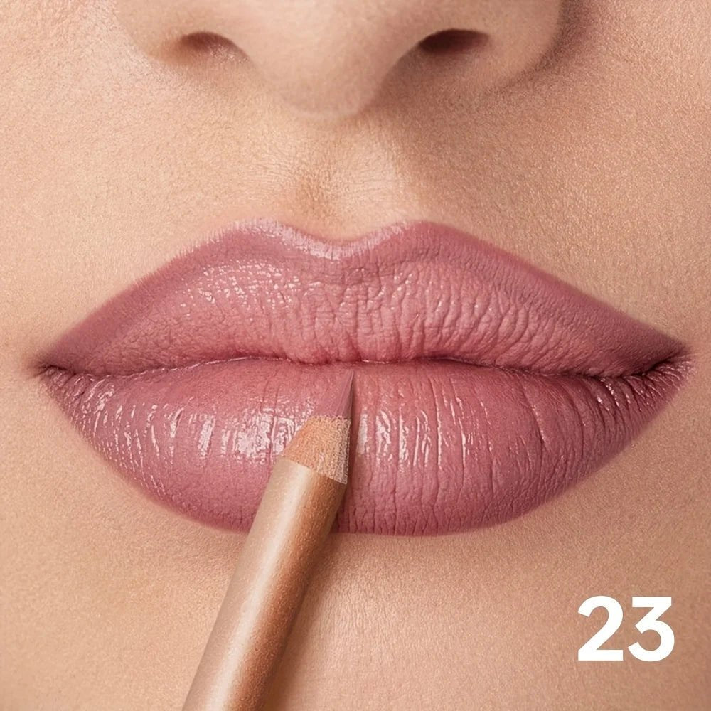 Nude Matte Lip Liner, Waterproof Long Lasting High Pigment Lip Pencil, Smooth Precise Lip Makeup Gift for Women - Fix & GoNude Matte Lip Liner, Waterproof Long Lasting High Pigment Lip Pencil, Smooth Precise Lip Makeup Gift for WomenFix & Go