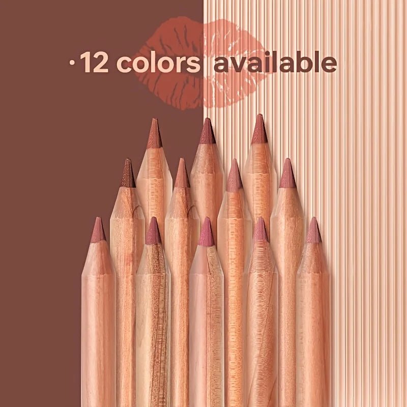 Nude Matte Lip Liner, Waterproof Long Lasting High Pigment Lip Pencil, Smooth Precise Lip Makeup Gift for Women - Fix & GoNude Matte Lip Liner, Waterproof Long Lasting High Pigment Lip Pencil, Smooth Precise Lip Makeup Gift for WomenFix & Go