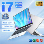 Ordinateur portable 2026 Core i7 9850H A3950, Windows 11 Pro, 16 Go de RAM, 1 To SSD, écran HD 1920*1080, PC de jeu portable pour gamer - FATAONOrdinateur portable 2026 Core i7 9850H A3950, Windows 11 Pro, 16 Go de RAM, 1 To SSD, écran HD 1920*1080, PC de jeu portable pour gamerProductivité & OrganisationFATAON