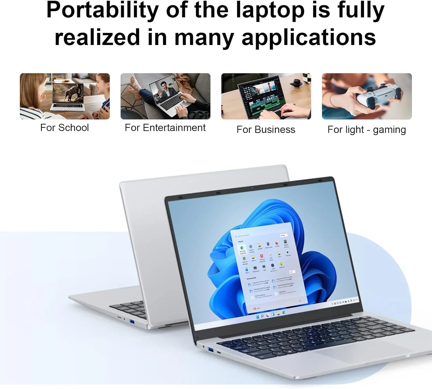 Ordinateur portable de bureau 2026 Windows 11 Pro Intel i7 8650U Intel Atom A3950 14,1 pouces 12 Go RAM 1 To 2 To SSD PC Gaming - FATAONOrdinateur portable de bureau 2026 Windows 11 Pro Intel i7 8650U Intel Atom A3950 14,1 pouces 12 Go RAM 1 To 2 To SSD PC GamingProductivité & OrganisationFATAON