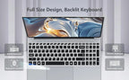 Ordinateur portable de jeu 15,6 pouces Windows 11, Intel Core i9-10980HK, 16 Go de RAM, SSD 1 To, clavier rétroéclairé, lecteur d'empreintes digitales - FATAONOrdinateur portable de jeu 15,6 pouces Windows 11, Intel Core i9-10980HK, 16 Go de RAM, SSD 1 To, clavier rétroéclairé, lecteur d'empreintes digitalesProductivité & OrganisationFATAON