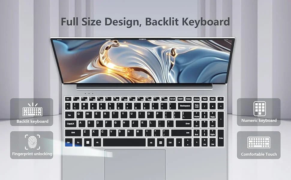 Ordinateur portable de jeu 15,6 pouces Windows 11, Intel Core i9-10980HK, 16 Go de RAM, SSD 1 To, clavier rétroéclairé, lecteur d'empreintes digitales - FATAONOrdinateur portable de jeu 15,6 pouces Windows 11, Intel Core i9-10980HK, 16 Go de RAM, SSD 1 To, clavier rétroéclairé, lecteur d'empreintes digitalesProductivité & OrganisationFATAON