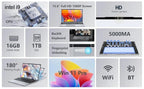 Ordinateur portable de jeu 15,6 pouces Windows 11, Intel Core i9-10980HK, 16 Go de RAM, SSD 1 To, clavier rétroéclairé, lecteur d'empreintes digitales - FATAONOrdinateur portable de jeu 15,6 pouces Windows 11, Intel Core i9-10980HK, 16 Go de RAM, SSD 1 To, clavier rétroéclairé, lecteur d'empreintes digitalesProductivité & OrganisationFATAON