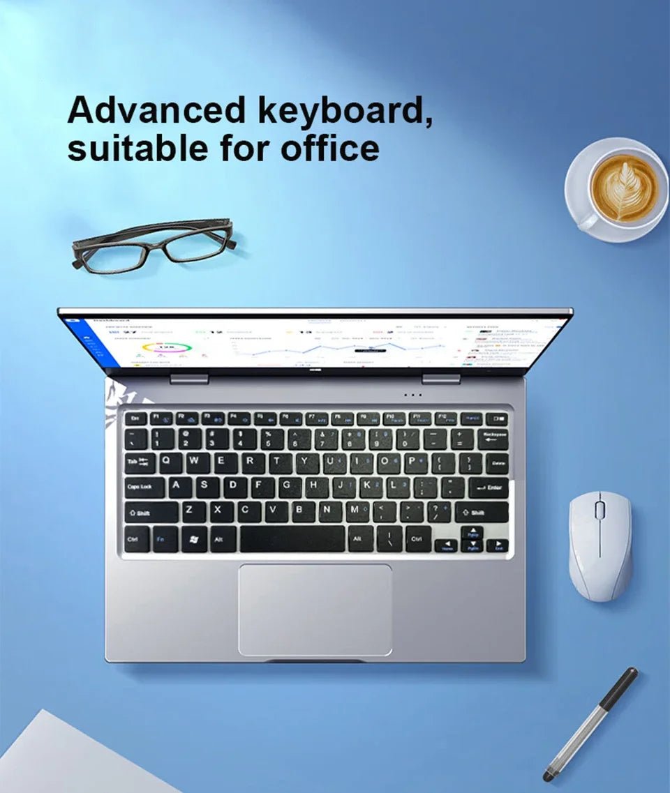 Ordinateur portable mini 2 en 1 portable, écran tactile 11,6 pouces, Intel N4020, 8 Go, 512 Go, Windows 11 Pro, Office, tablette PC, ordinateur portable pour l'apprentissage - FATAONOrdinateur portable mini 2 en 1 portable, écran tactile 11,6 pouces, Intel N4020, 8 Go, 512 Go, Windows 11 Pro, Office, tablette PC, ordinateur portable pour l'apprentissageProductivité & OrganisationFATAON