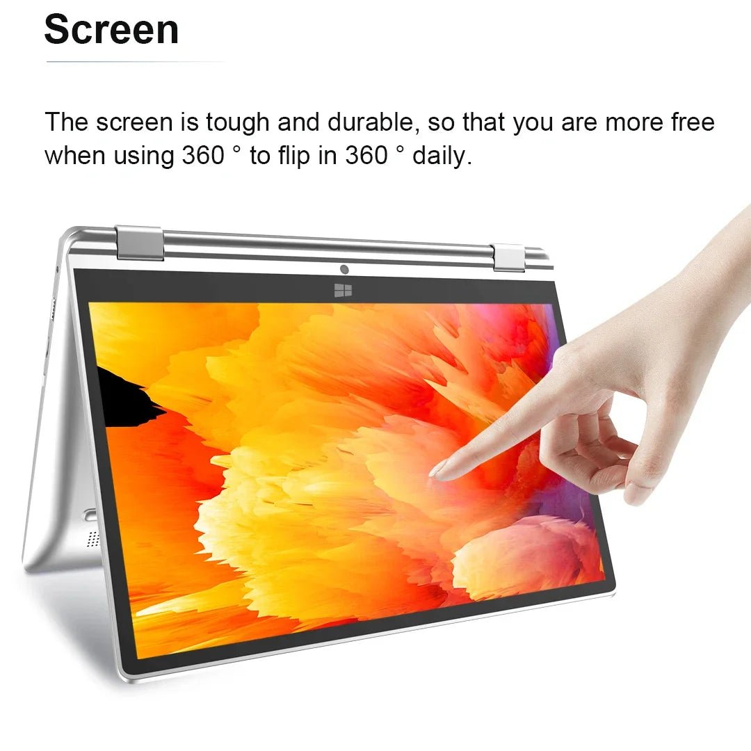 Ordinateur portable mini 2 en 1 portable, écran tactile 11,6 pouces, Intel N4020, 8 Go, 512 Go, Windows 11 Pro, Office, tablette PC, ordinateur portable pour l'apprentissage - FATAONOrdinateur portable mini 2 en 1 portable, écran tactile 11,6 pouces, Intel N4020, 8 Go, 512 Go, Windows 11 Pro, Office, tablette PC, ordinateur portable pour l'apprentissageProductivité & OrganisationFATAON