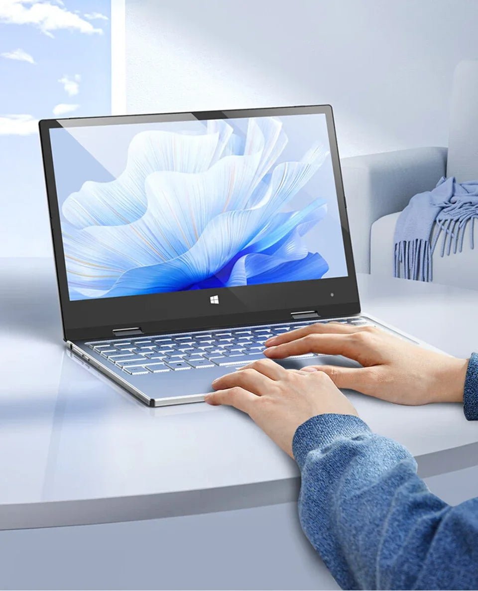 Ordinateur portable mini 2 en 1 portable, écran tactile 11,6 pouces, Intel N4020, 8 Go, 512 Go, Windows 11 Pro, Office, tablette PC, ordinateur portable pour l'apprentissage - FATAONOrdinateur portable mini 2 en 1 portable, écran tactile 11,6 pouces, Intel N4020, 8 Go, 512 Go, Windows 11 Pro, Office, tablette PC, ordinateur portable pour l'apprentissageProductivité & OrganisationFATAON