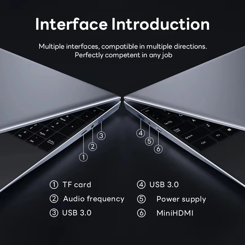 Ordinateur portable ultra-fin Windows 11 15,6 pouces, Intel Core i9-9900U, 16 Go de RAM, SSD 1 To/2 To, lecteur d'empreintes digitales, pour le bureau et les jeux - FATAONOrdinateur portable ultra-fin Windows 11 15,6 pouces, Intel Core i9-9900U, 16 Go de RAM, SSD 1 To/2 To, lecteur d'empreintes digitales, pour le bureau et les jeuxProductivité & OrganisationFATAON