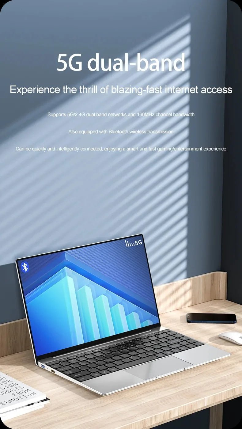Ordinateur portable Ultra mince 14.1 "16 go de RAM 2 to SSD Intel N3700 ordinateur portable Windows 11 Pro 1920*1080 affichage bureau étude ordinateur PC - FATAONOrdinateur portable Ultra mince 14.1 "16 go de RAM 2 to SSD Intel N3700 ordinateur portable Windows 11 Pro 1920*1080 affichage bureau étude ordinateur PCProductivité & OrganisationFATAON