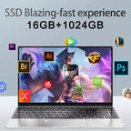 Ordinateur portable Ultra mince 14.1 "16 go de RAM 2 to SSD Intel N3700 ordinateur portable Windows 11 Pro 1920*1080 affichage bureau étude ordinateur PC - FATAONOrdinateur portable Ultra mince 14.1 "16 go de RAM 2 to SSD Intel N3700 ordinateur portable Windows 11 Pro 1920*1080 affichage bureau étude ordinateur PCProductivité & OrganisationFATAON