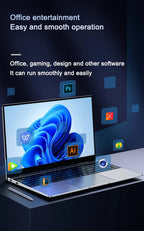 Ordinateur portable Ultra mince 15.6 "N95 32GB RAM 2048GB SSD ordinateur portable Gamer 7500mAh batterie bureau étude ordinateur PC Windows 11 Pro - FATAONOrdinateur portable Ultra mince 15.6 "N95 32GB RAM 2048GB SSD ordinateur portable Gamer 7500mAh batterie bureau étude ordinateur PC Windows 11 ProProductivité & OrganisationFATAON