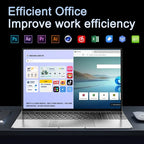 Ordinateur portable Ultra mince 15.6 "N95 32GB RAM 2048GB SSD ordinateur portable Gamer 7500mAh batterie bureau étude ordinateur PC Windows 11 Pro - FATAONOrdinateur portable Ultra mince 15.6 "N95 32GB RAM 2048GB SSD ordinateur portable Gamer 7500mAh batterie bureau étude ordinateur PC Windows 11 ProProductivité & OrganisationFATAON