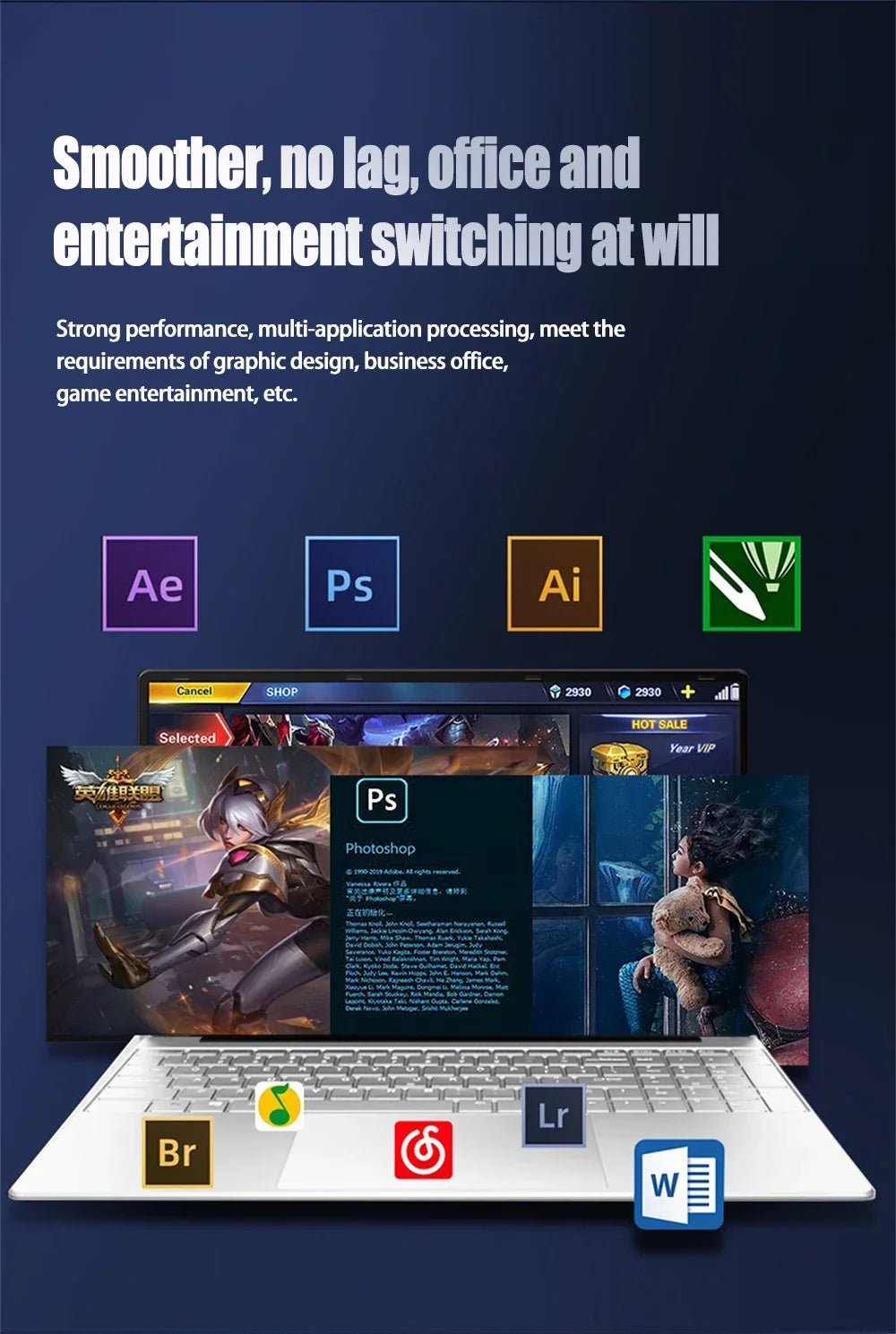 Ordinateur portable Windows 11 10 Pro avec port HDMI, ordinateur portable Intel bon marché, 15.6 pouces, 1920x1080, DDR4, 32 Go de RAM, 256 Go, 512 Go, 1 To, 2 To SSD - FATAONOrdinateur portable Windows 11 10 Pro avec port HDMI, ordinateur portable Intel bon marché, 15.6 pouces, 1920x1080, DDR4, 32 Go de RAM, 256 Go, 512 Go, 1 To, 2 To SSDProductivité & OrganisationFATAON