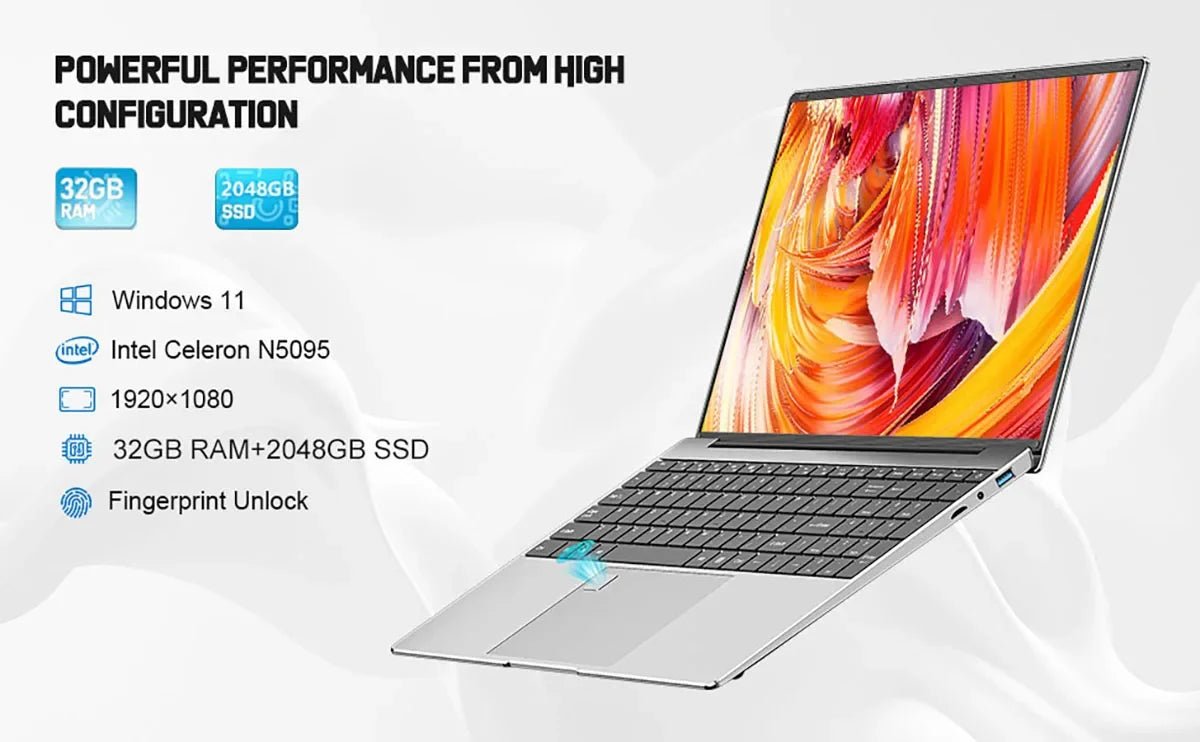 Ordinateur portable Windows 11 10 Pro avec port HDMI, ordinateur portable Intel bon marché, 15.6 pouces, 1920x1080, DDR4, 32 Go de RAM, 256 Go, 512 Go, 1 To, 2 To SSD - FATAONOrdinateur portable Windows 11 10 Pro avec port HDMI, ordinateur portable Intel bon marché, 15.6 pouces, 1920x1080, DDR4, 32 Go de RAM, 256 Go, 512 Go, 1 To, 2 To SSDProductivité & OrganisationFATAON