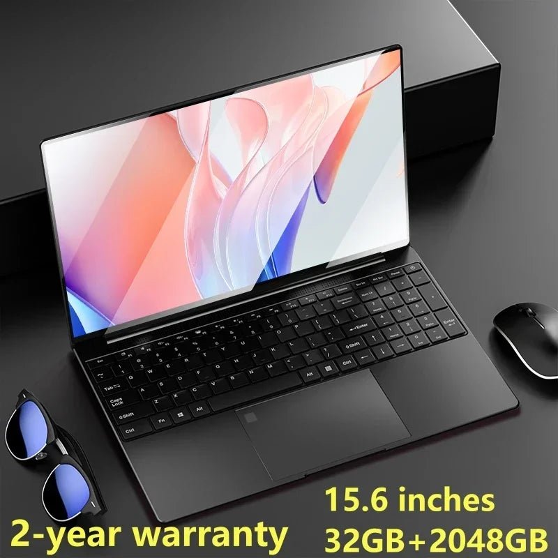 Ordinateur portable Windows 11 10 Pro avec port HDMI, ordinateur portable Intel bon marché, 15.6 pouces, 1920x1080, DDR4, 32 Go de RAM, 256 Go, 512 Go, 1 To, 2 To SSD - FATAONOrdinateur portable Windows 11 10 Pro avec port HDMI, ordinateur portable Intel bon marché, 15.6 pouces, 1920x1080, DDR4, 32 Go de RAM, 256 Go, 512 Go, 1 To, 2 To SSDProductivité & OrganisationFATAON