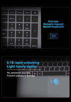 Ordinateur portable Windows 11 Pro i9 15,6 pouces, processeur Intel Core i9 10980HK, 16 Go de RAM, SSD 1 To, déverrouillage par empreinte digitale, clavier rétroéclairé - FATAONOrdinateur portable Windows 11 Pro i9 15,6 pouces, processeur Intel Core i9 10980HK, 16 Go de RAM, SSD 1 To, déverrouillage par empreinte digitale, clavier rétroéclairéProductivité & OrganisationFATAON