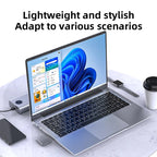 Ordinateur portable Xiaman ultra fin Windows 11, 14,1 pouces, 12 Go de RAM, 1 To SSD, Intel Atom A3950, 1920*1080, ordinateur de bureau et d'étude - FATAONOrdinateur portable Xiaman ultra fin Windows 11, 14,1 pouces, 12 Go de RAM, 1 To SSD, Intel Atom A3950, 1920*1080, ordinateur de bureau et d'étudeProductivité & OrganisationFATAON