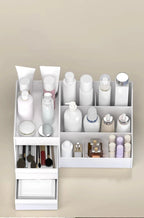 Organisateur cosmétique de bureau polyvalent avec conception de tiroir, idéal pour le rangement du dortoir et la collecte de maquillage - FATAONOrganisateur cosmétique de bureau polyvalent avec conception de tiroir, idéal pour le rangement du dortoir et la collecte de maquillageSolutions MaisonFATAON