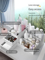 Organisateur cosmétique de bureau polyvalent avec conception de tiroir, idéal pour le rangement du dortoir et la collecte de maquillage - FATAONOrganisateur cosmétique de bureau polyvalent avec conception de tiroir, idéal pour le rangement du dortoir et la collecte de maquillageSolutions MaisonFATAON