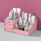 Organisateur cosmétique de bureau polyvalent avec conception de tiroir, idéal pour le rangement du dortoir et la collecte de maquillage - FATAONOrganisateur cosmétique de bureau polyvalent avec conception de tiroir, idéal pour le rangement du dortoir et la collecte de maquillageSolutions MaisonFATAON
