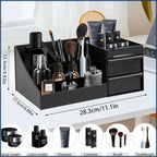 Organisateur de parfum et de colonnes pour hommes avec tiroirs – Boîte de rangement de cosmétiques de comptoir adaptée aux soins de la peau et aux articles de toilette - FATAONOrganisateur de parfum et de colonnes pour hommes avec tiroirs – Boîte de rangement de cosmétiques de comptoir adaptée aux soins de la peau et aux articles de toiletteSolutions MaisonFATAON