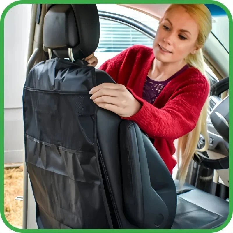 Organisateur de siège arrière de voiture avec poches de rangement, protection anti-coup de pied, organisateur de siège arrière de voiture imperméable pour l'intérieur de la voiture - FATAONOrganisateur de siège arrière de voiture avec poches de rangement, protection anti-coup de pied, organisateur de siège arrière de voiture imperméable pour l'intérieur de la voitureAccessoire AutoFATAON