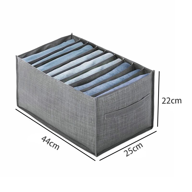Organiseur de vêtements pour placards, boîte de rangement pour pantalons, jeans, organisateur de placard, tiroirs, sous-vêtements, chaussettes, t-shirts, organisateurs de rangement pour armoire - FATAONOrganiseur de vêtements pour placards, boîte de rangement pour pantalons, jeans, organisateur de placard, tiroirs, sous-vêtements, chaussettes, t-shirts, organisateurs de rangement pour armoireSolutions MaisonFATAON