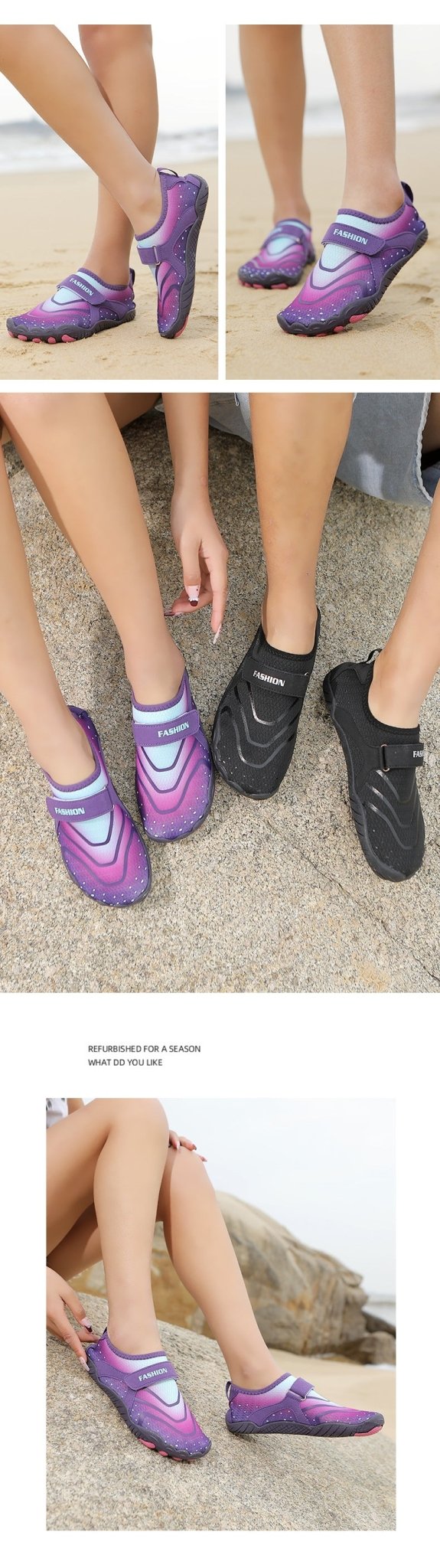 Outdoor Waterfront Shoes Barefoot Water Yoga Socks Quick Dry Beach Swimming Surf Shoes Women Men Diving Water Sports - FATAONOutdoor Waterfront Shoes Barefoot Water Yoga Socks Quick Dry Beach Swimming Surf Shoes Women Men Diving Water SportsMode HommeFATAON