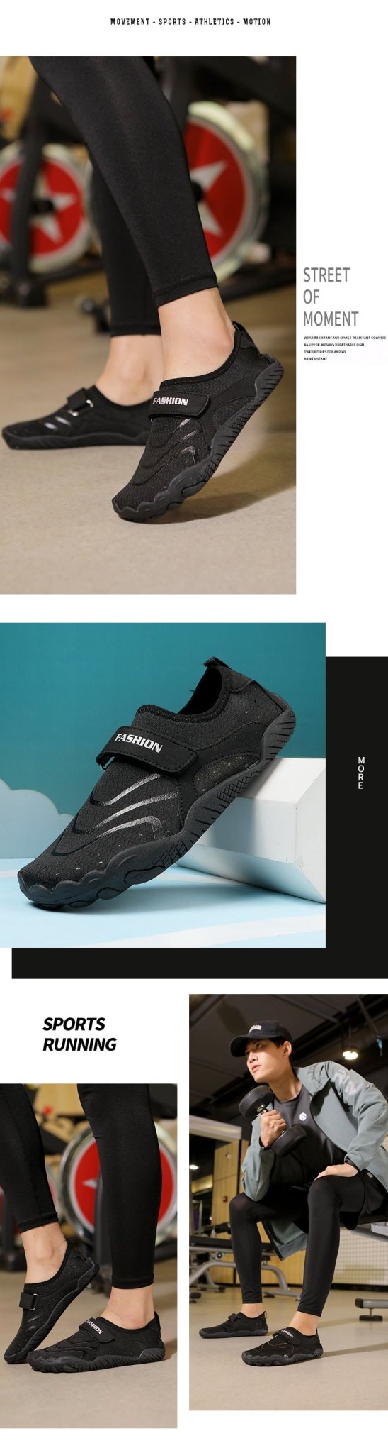Outdoor Waterfront Shoes Barefoot Water Yoga Socks Quick Dry Beach Swimming Surf Shoes Women Men Diving Water Sports - FATAONOutdoor Waterfront Shoes Barefoot Water Yoga Socks Quick Dry Beach Swimming Surf Shoes Women Men Diving Water SportsMode HommeFATAON