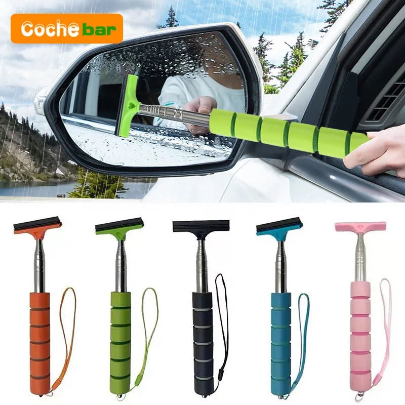 Outil de nettoyage d'essuie-glace de rétroviseur de voiture, nettoyeur de brume de verre automatique, grattoir, accessoires de voiture, poignée, brosse de nettoyage de vitres télescopique - FATAONOutil de nettoyage d'essuie-glace de rétroviseur de voiture, nettoyeur de brume de verre automatique, grattoir, accessoires de voiture, poignée, brosse de nettoyage de vitres télescopiqueAccessoire AutoFATAON