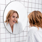 Oval Acrylic Unbreakable Frameless Wall-Mounted Bathroom Mirror China Bedroom Home Decor - FATAONOval Acrylic Unbreakable Frameless Wall-Mounted Bathroom Mirror China Bedroom Home DecorSolutions MaisonFATAON