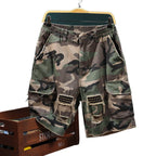 Overalls Camouflage Shorts Men's Summer Loose Casual Pants Foreign Trade Cross-border Patch Personalized Trendy Pants Men's Wear - FATAONOveralls Camouflage Shorts Men's Summer Loose Casual Pants Foreign Trade Cross-border Patch Personalized Trendy Pants Men's WearMode HommeFATAON