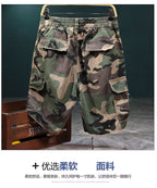 Overalls Camouflage Shorts Men's Summer Loose Casual Pants Foreign Trade Cross-border Patch Personalized Trendy Pants Men's Wear - FATAONOveralls Camouflage Shorts Men's Summer Loose Casual Pants Foreign Trade Cross-border Patch Personalized Trendy Pants Men's WearMode HommeFATAON