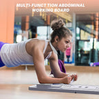 OWJHE Planche de fitness multifonctionnelle, planche abdominale, plaque de pompes, planche de Pilates, planche Ab, Reformer, équipement d'entraînement de base pour le renforcement musculaire des jambes, des bras et du dos, - FATAONOWJHE Planche de fitness multifonctionnelle, planche abdominale, plaque de pompes, planche de Pilates, planche Ab, Reformer, équipement d'entraînement de base pour le renforcement musculaire des jambes, des bras et du dos,Fitness & SportFATAON