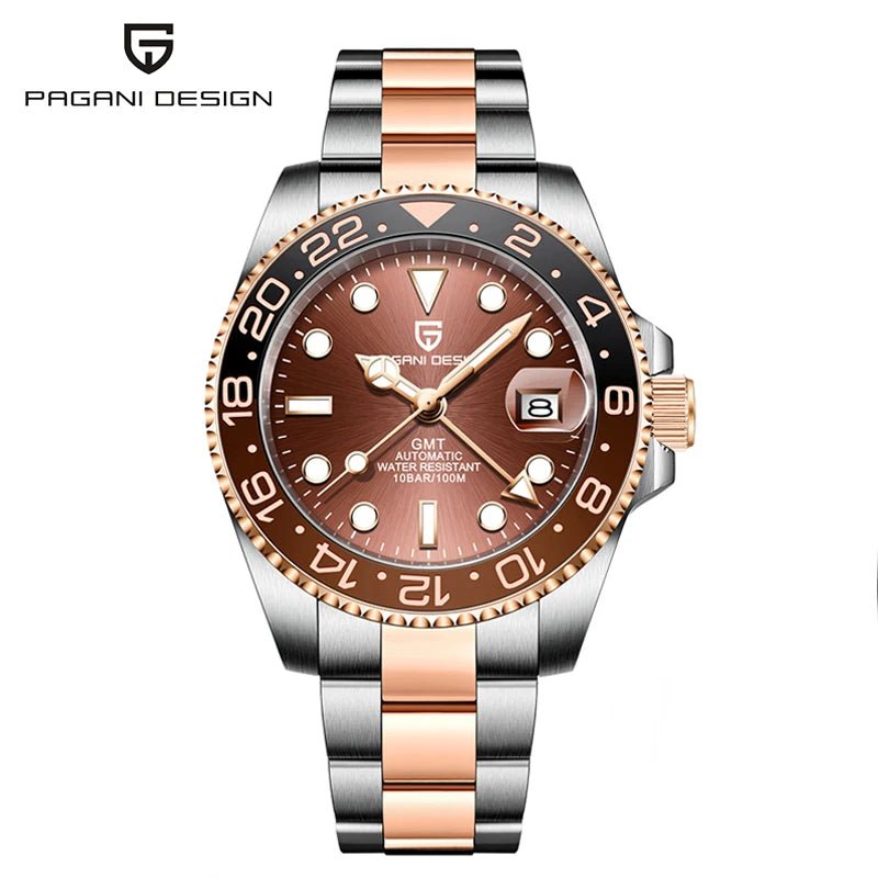 PAGANI uco PD-1662 Luxe Gstuff Hommes Mécanique Montre-Bracelet Verre Saphir Acier Inoxydable 100M Étanche Montres Automatiques - FATAONPAGANI uco PD-1662 Luxe Gstuff Hommes Mécanique Montre-Bracelet Verre Saphir Acier Inoxydable 100M Étanche Montres AutomatiquesMode HommeFATAON