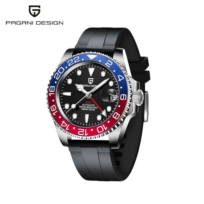 PAGANI uco PD-1662 Luxe Gstuff Hommes Mécanique Montre-Bracelet Verre Saphir Acier Inoxydable 100M Étanche Montres Automatiques - FATAONPAGANI uco PD-1662 Luxe Gstuff Hommes Mécanique Montre-Bracelet Verre Saphir Acier Inoxydable 100M Étanche Montres AutomatiquesMode HommeFATAON