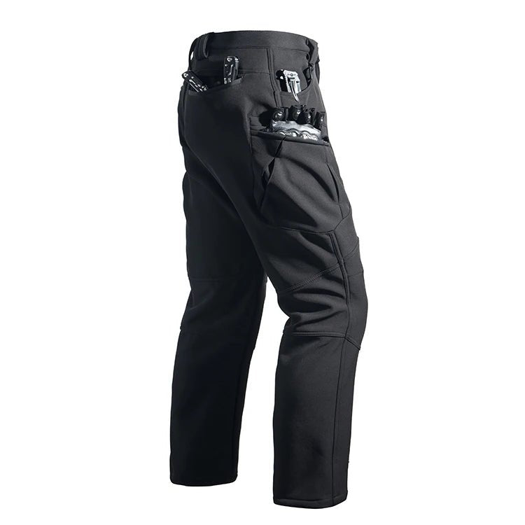 Pantalon cargo imperméable pour homme, doublé en polaire Sharkskin, idéal pour l'escalade, le ski, la randonnée, la pêche, avec de grandes poches - FATAONPantalon cargo imperméable pour homme, doublé en polaire Sharkskin, idéal pour l'escalade, le ski, la randonnée, la pêche, avec de grandes pochesMode HommeFATAON