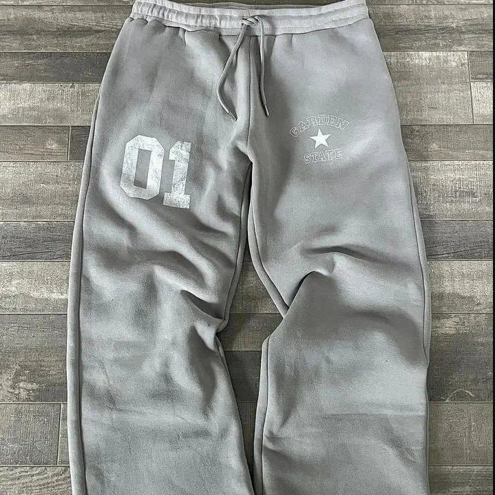 Pantalon de survêtement gris délavé été 2026, imprimé 3D, taille élastique, coupe ample, décontracté pour homme, séchage rapide, streetwear enfant - FATAONPantalon de survêtement gris délavé été 2026, imprimé 3D, taille élastique, coupe ample, décontracté pour homme, séchage rapide, streetwear enfantMode HommeFATAON