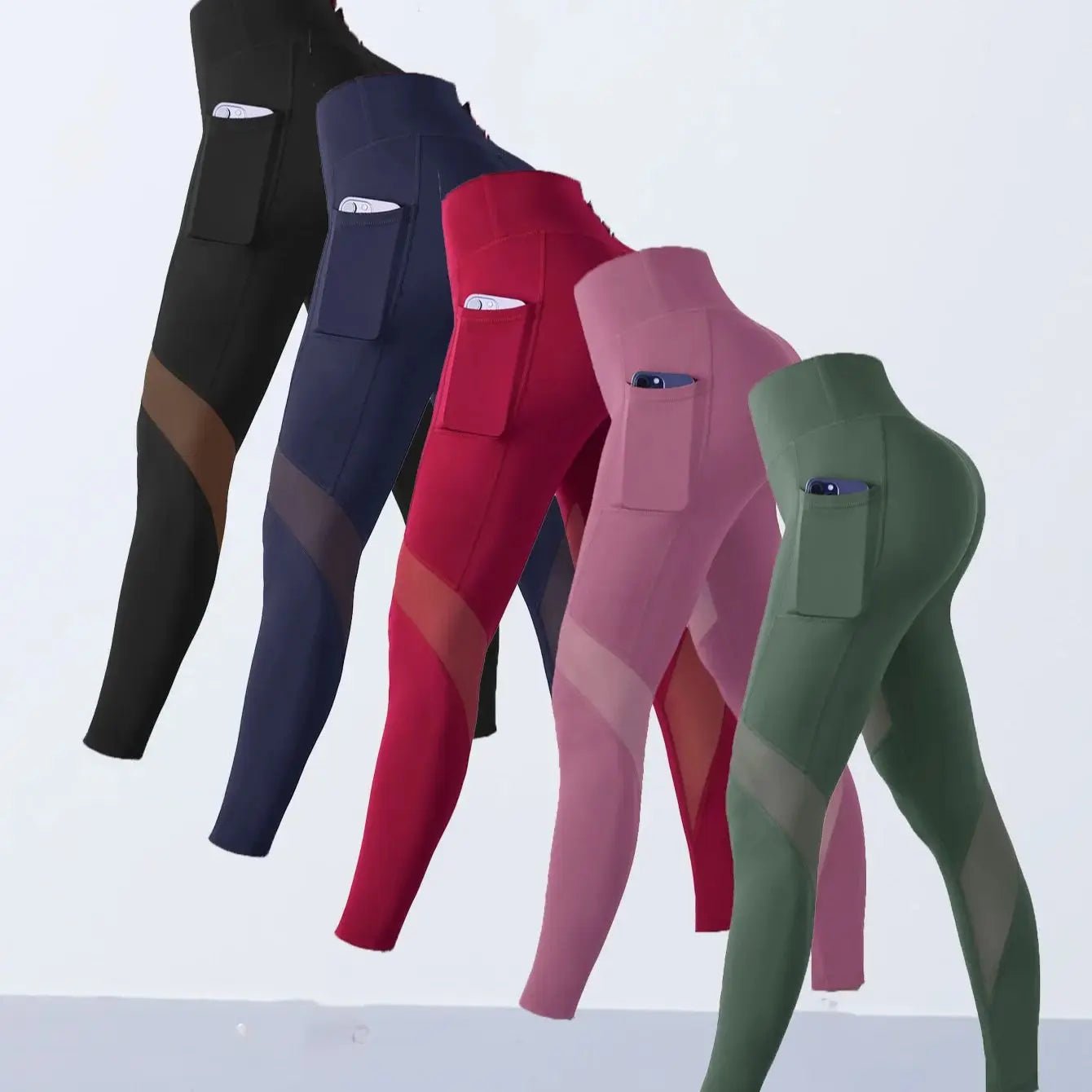 Pantalon de Yoga en maille pour femmes, 1 pièce, Leggings façonnant, taille haute, contrôle du ventre, hanches, course à pied, entraînement, vêtements de sport - FATAONPantalon de Yoga en maille pour femmes, 1 pièce, Leggings façonnant, taille haute, contrôle du ventre, hanches, course à pied, entraînement, vêtements de sportFitness FemmeFATAON
